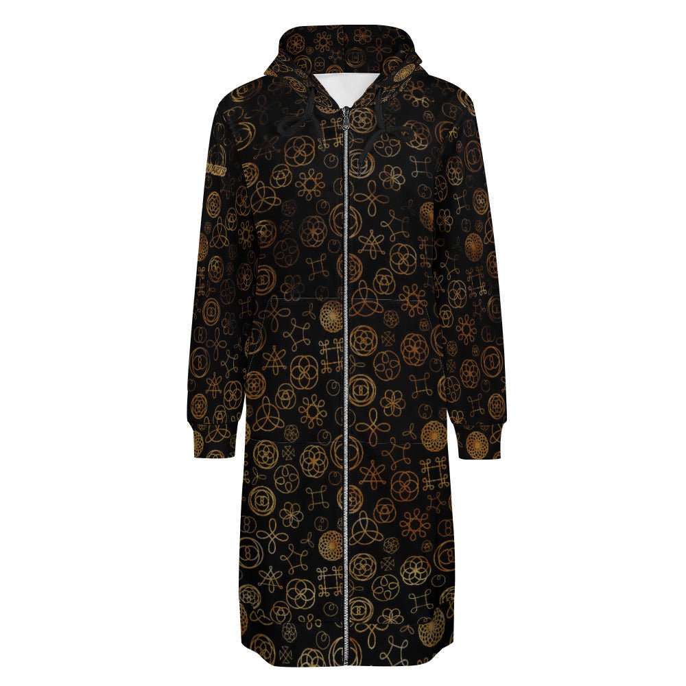 Flow Flowers long Hoodie