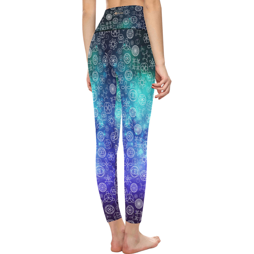 Flow Flowers Galaxy Legging