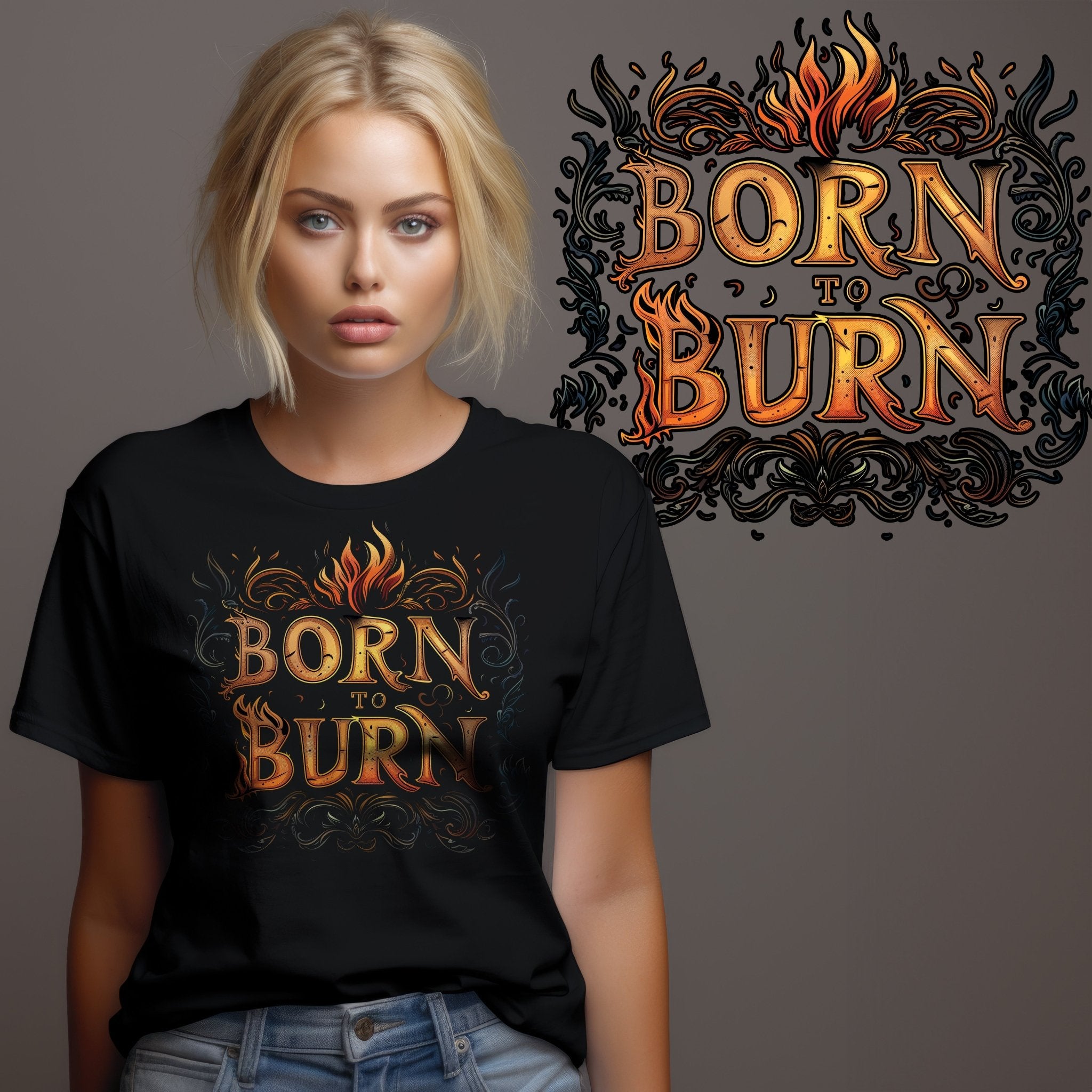 Born to Burn Tee