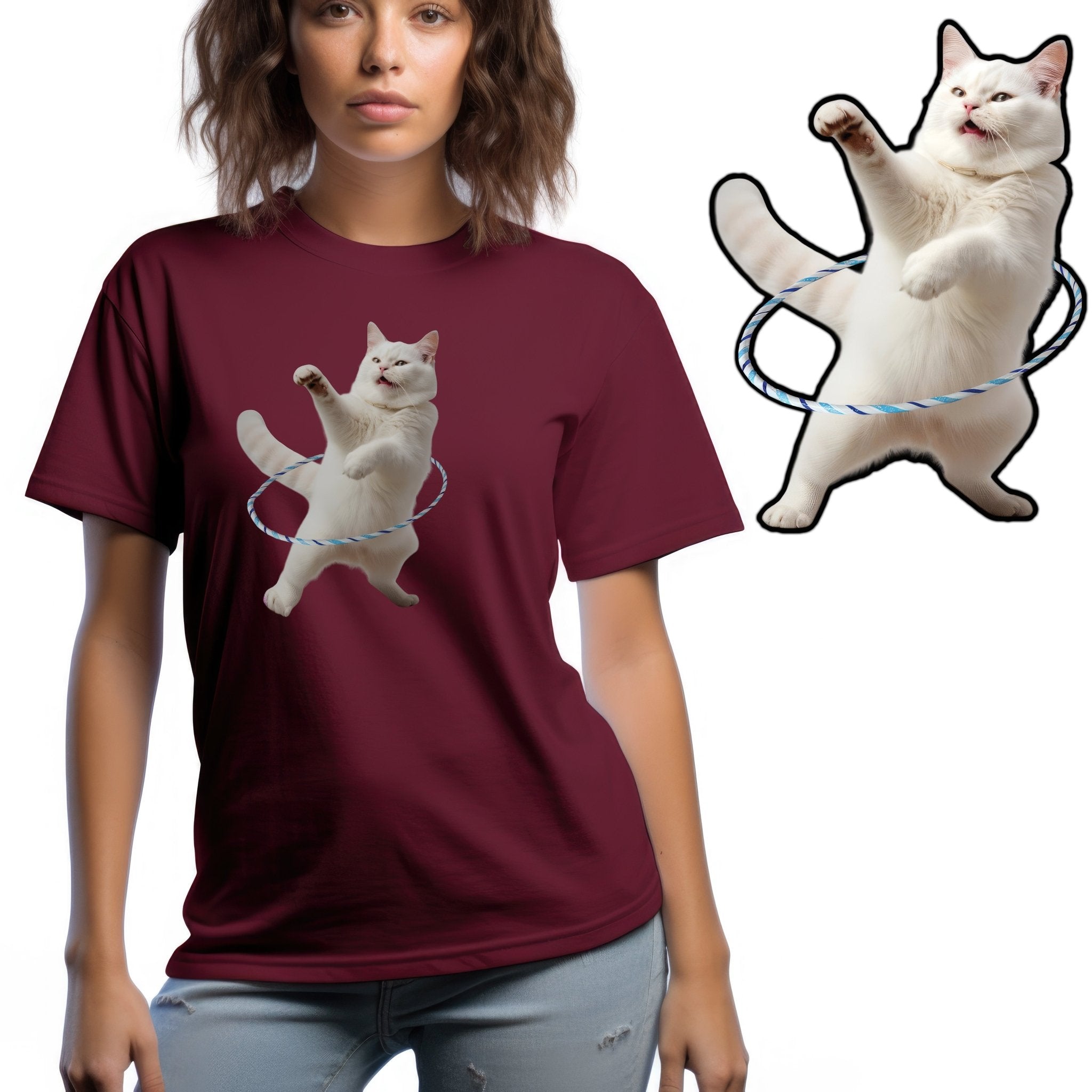 Meowin' & Hoopin' Tee