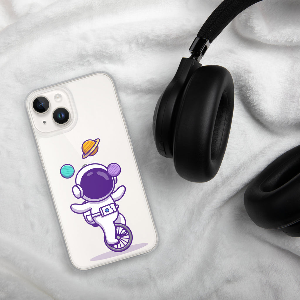Cosmic Juggler Clear Case for iPhone®